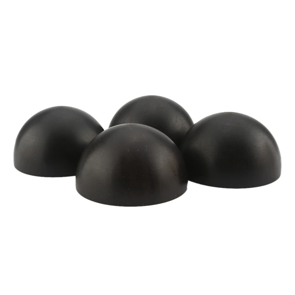 

4Pcs HIFI Audio Ebony Hemisphere Column Speaker Amplifier Shock Absorber Feet Pad, Vibration Stands, Anti-Shock