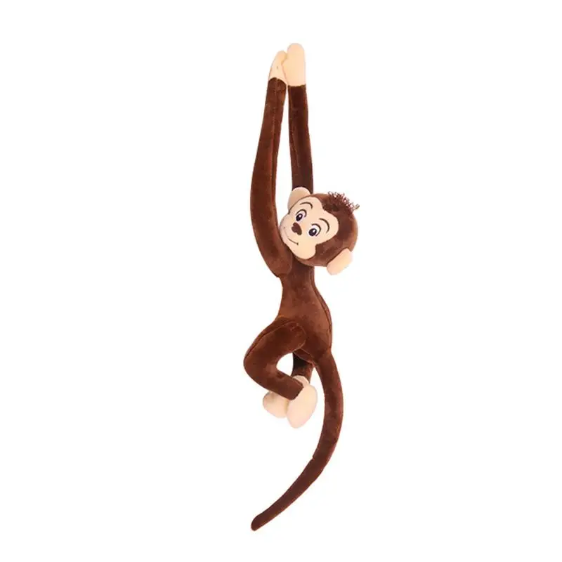 

Длинноручная плюшевая игрушка-обезьянка, 65 см, мультяшное животное, мягкая кукла, искусственное животное, Декор, отличный подарок на день рождения для детей