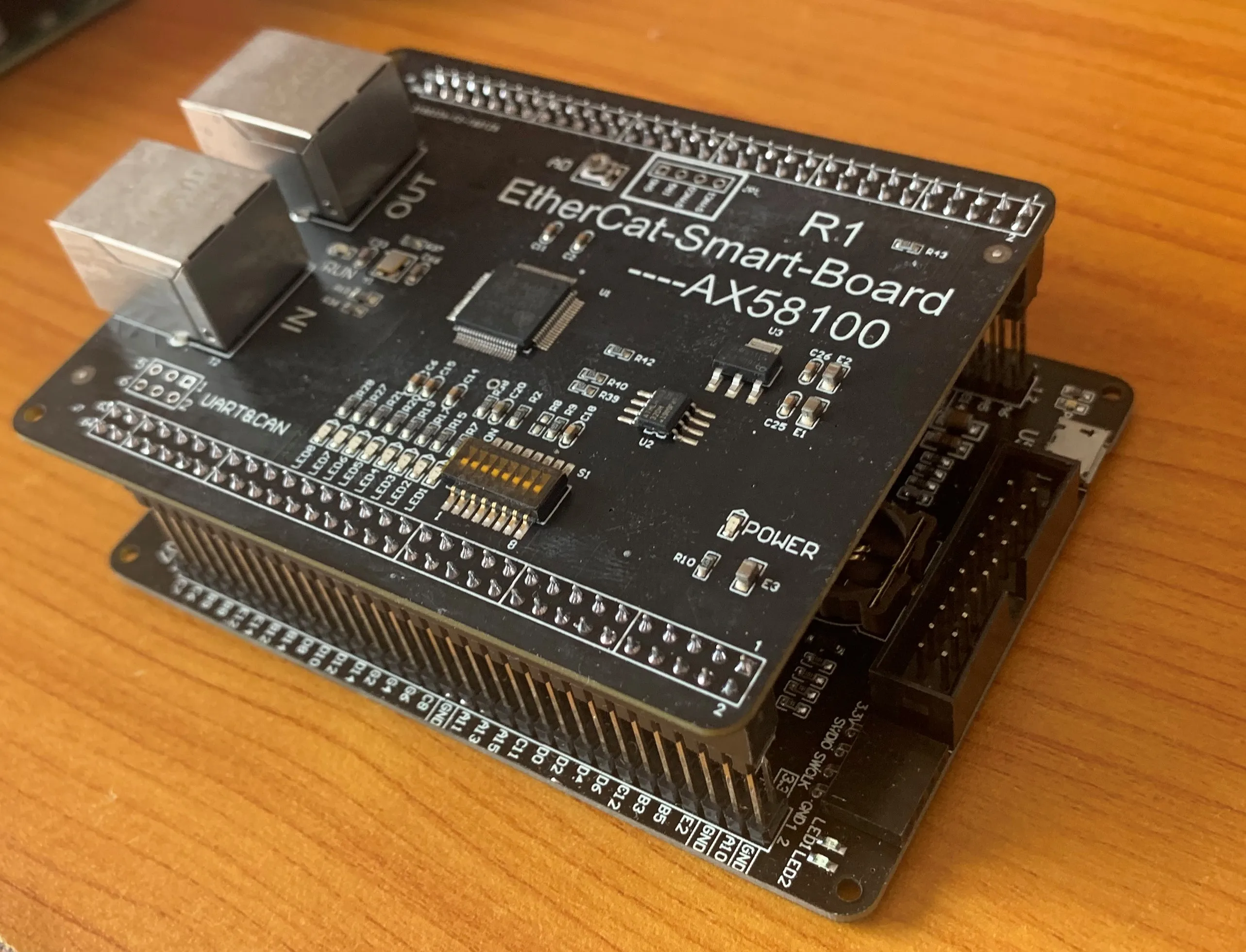 Оригинальная умная плата может заменить модель ET1100. Решение STM32, DSP, ZYNQ