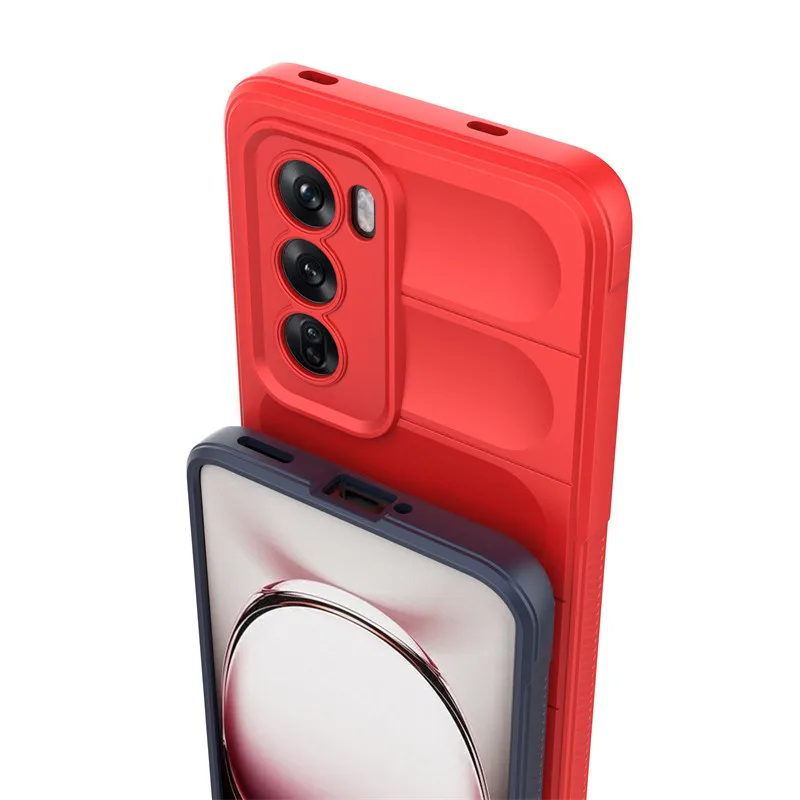 Роскошный противоударный силиконовый оригинальный защитный чехол из ТПУ для OPPO