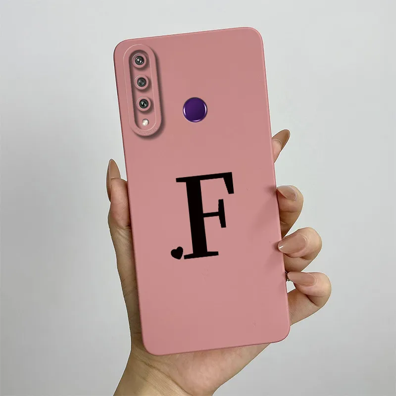 Для Huawei Y6p MED-LX9 MED-LX9N милые начальные буквы объектива камеры защитный