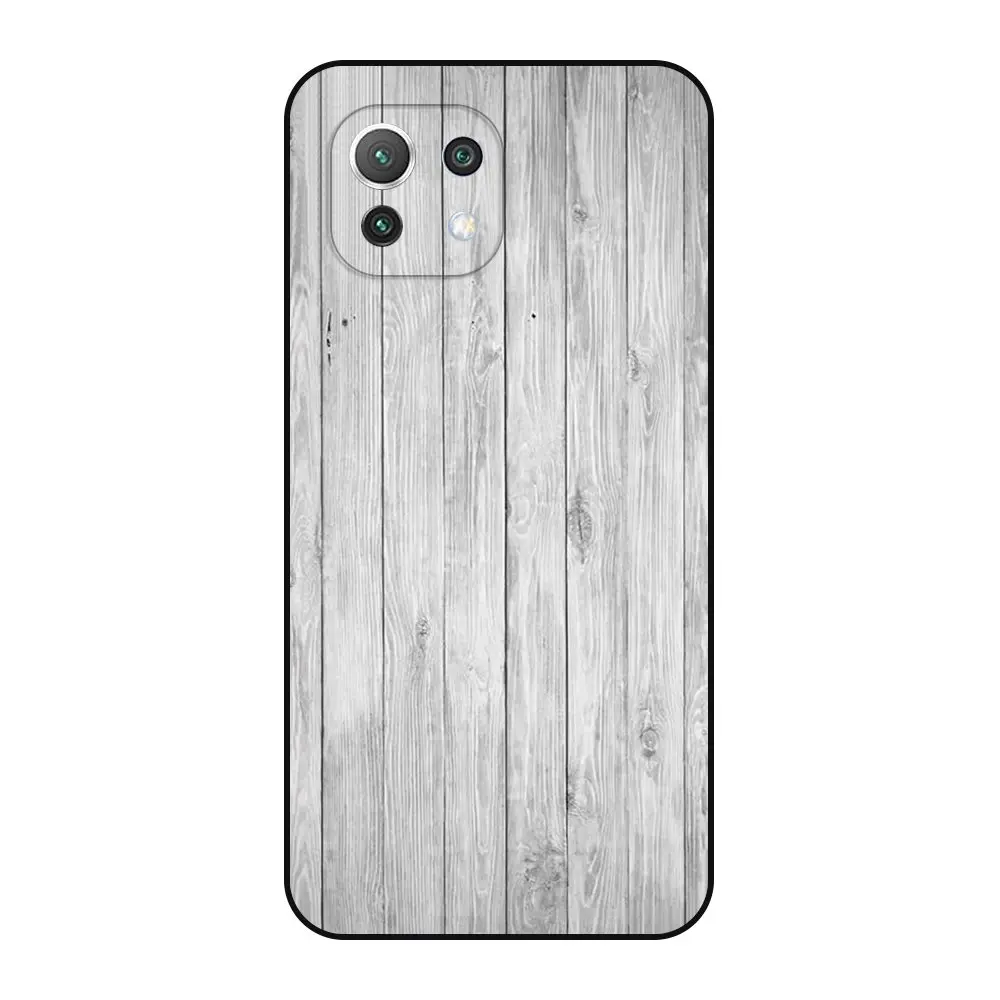 Дешевый мужской чехол Xiaomi Mi11 6 81 дюйма мягкий для сотового телефона Mi 11 черный