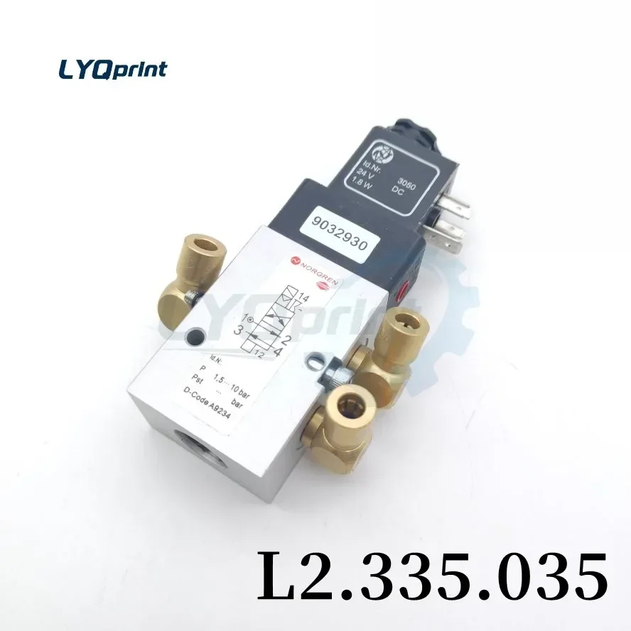 Пневматический цилиндр лучшего качества L2.335.035 для деталей офсетной машины Heidelberg