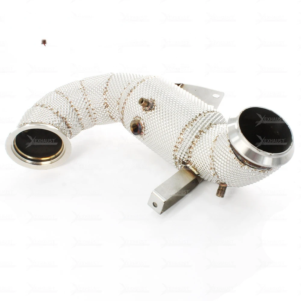 Выхлопная труба для Mercedes Benz A45 AMG CLA45 C118 W177 X118 тепловая защита канальной трубы