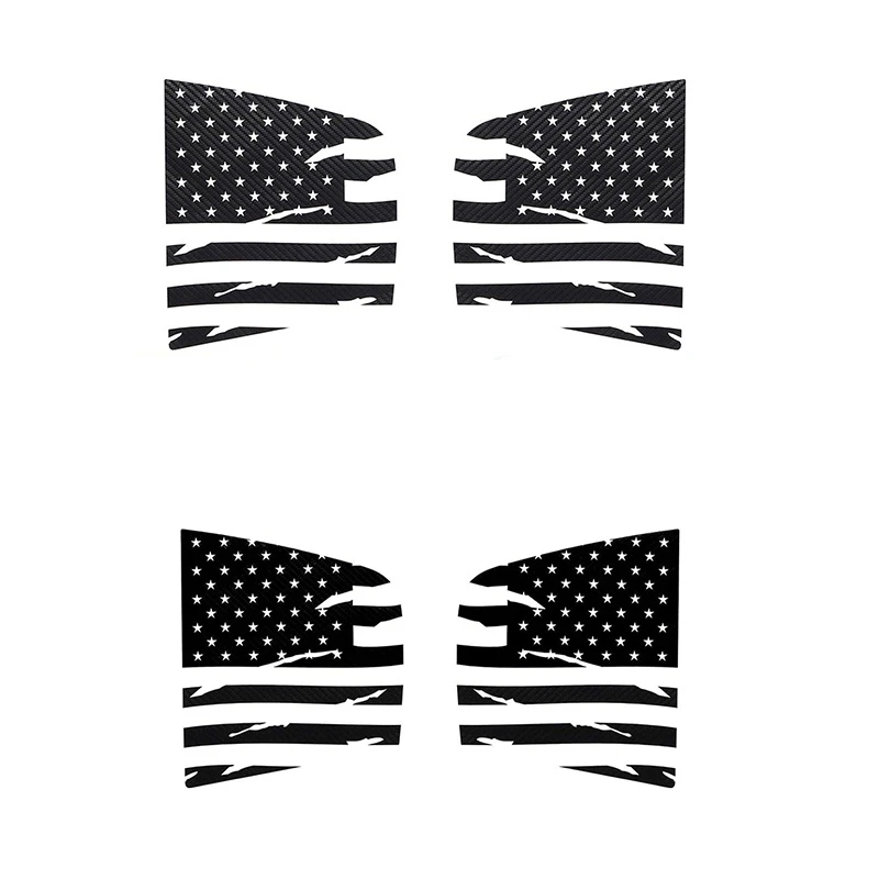 

Window Decal Rear Window Flag Sticker Louvers For Dodge Charger 2011-2020