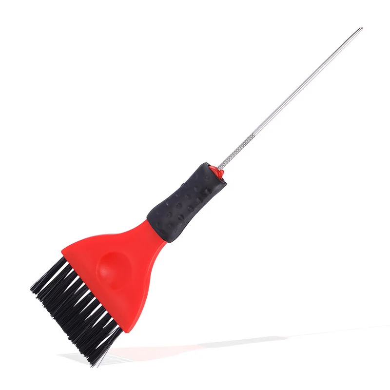 Расческа для окрашивания волос с пластиковой ручкой и хвостом |