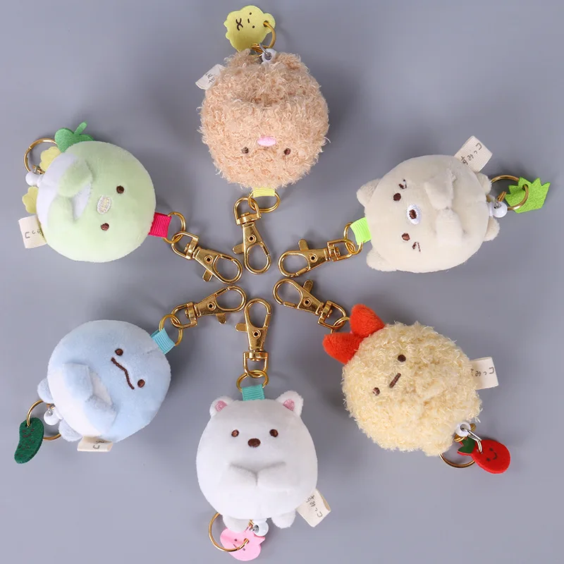 

1 шт. мультяшное японское существо-уголок, существо, гибкое искусственное животное, плюшевая игрушка, сумка для автомобиля, брелок, подвеска, игрушка в подарок