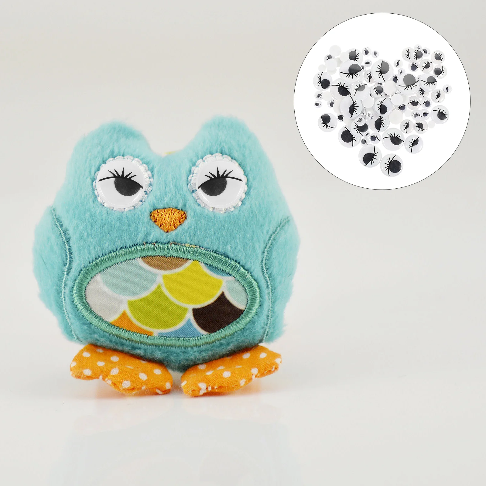 

Eyes Stickers Googly Self Adhesive Eye Round Puppet Eyeball Big Wiggle Crochet Acrylic Safety Half Eyeballs Moving Movable