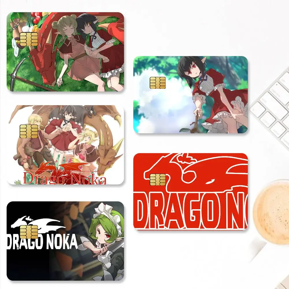 Фото Игра Drago Noka, наклейки для кредитных карт, кожа для банковского автобуса, метро, 4 шт., пленка, подарок №4