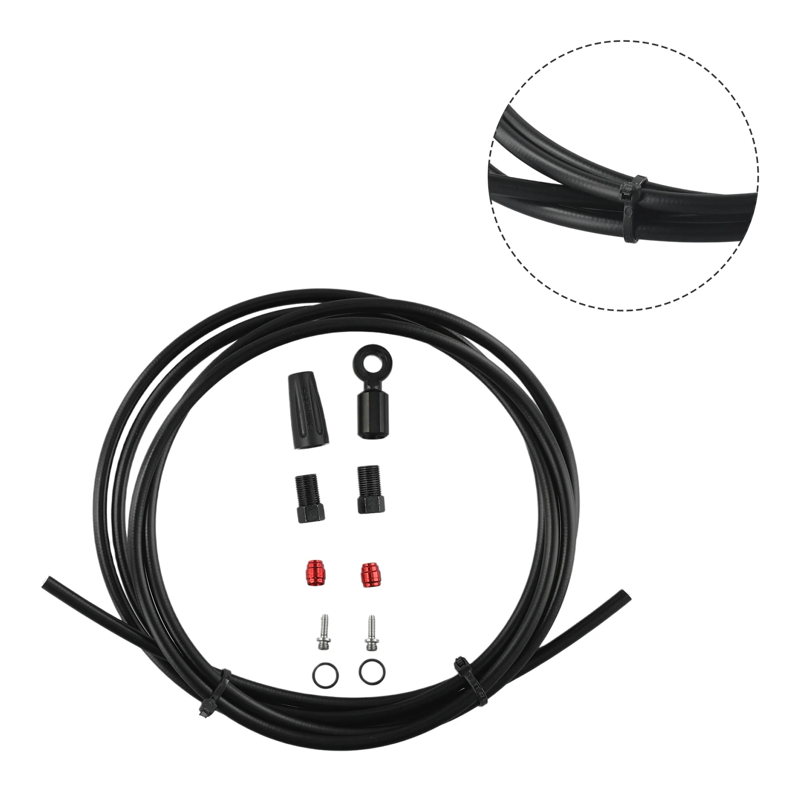 Прочный комплект строительных велосипедных гидравлических тормозных шлангов