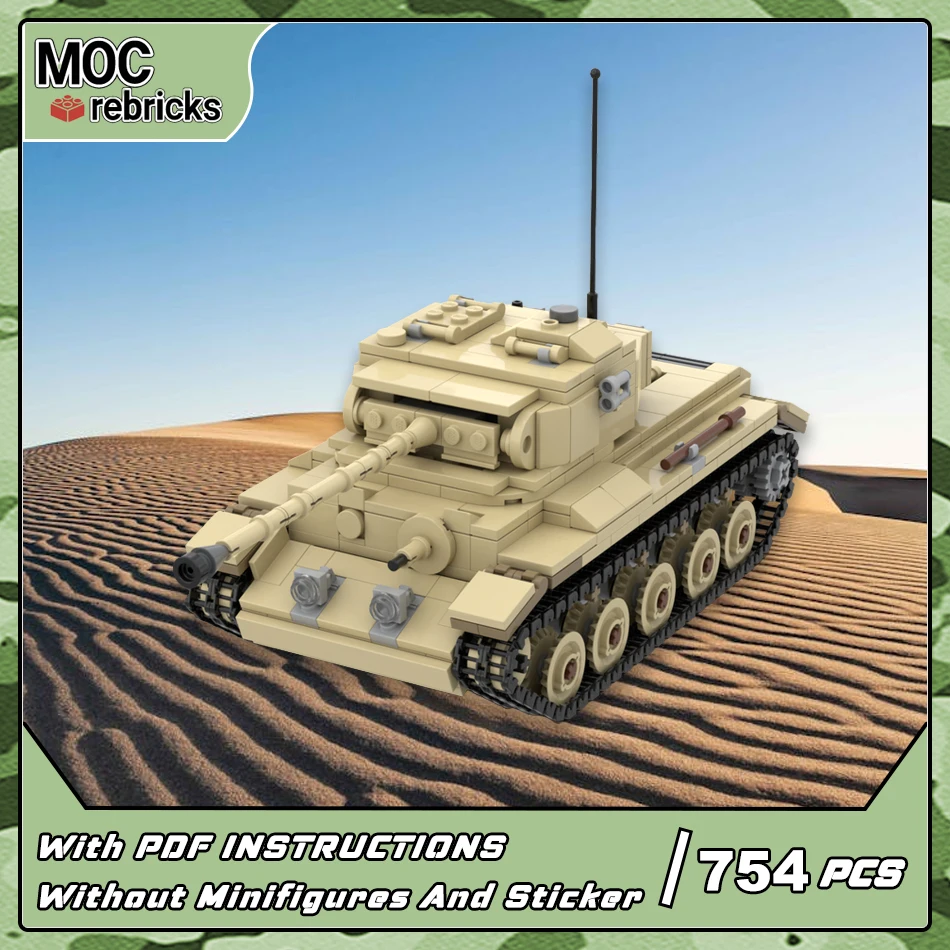 Набор для сборки танков Comet I (A34) Военная артиллерия армированный автомобиль