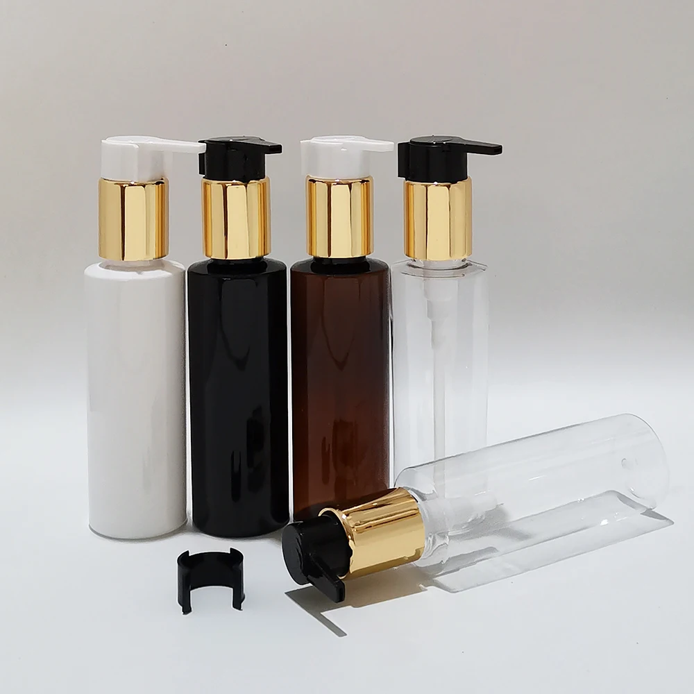 

120ml High Quality Lotion Pump Bottle, Shampoo Shower Gel Packaging Bottle, 4oz Leak Proof Travel Packaging Bottle