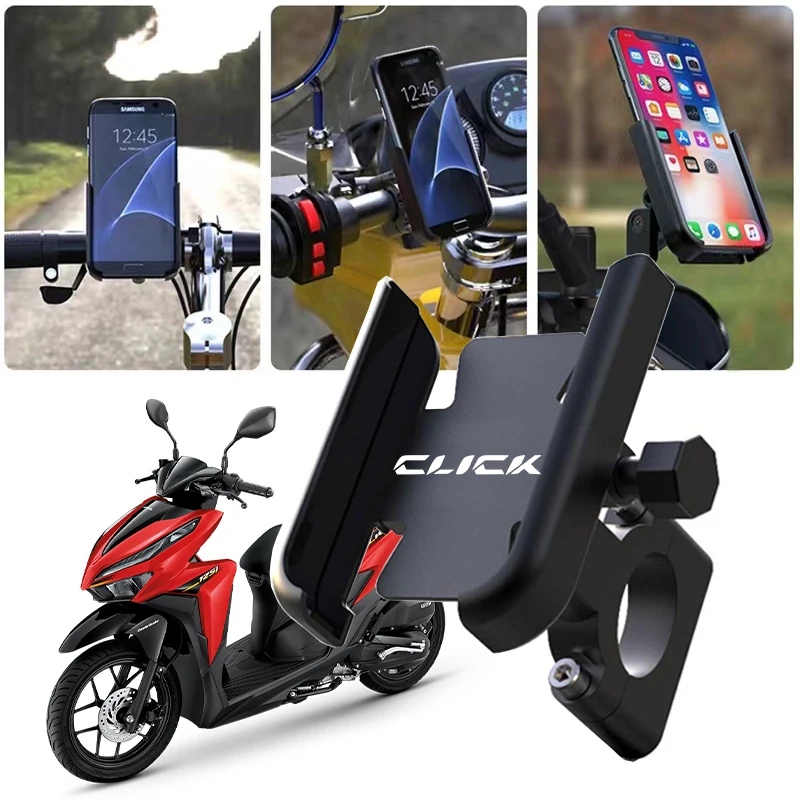 Для Honda Click125i Click150i Click150 i Click 125 150 i аксессуары для мотоциклов аксессуары держатель для телефона Ручка для зеркала заднего вида