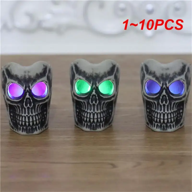 

1~10PCS Night Light Durable Ambience Arrangement Preferred Material Water Proof Household Products Arrange Props Skull Light