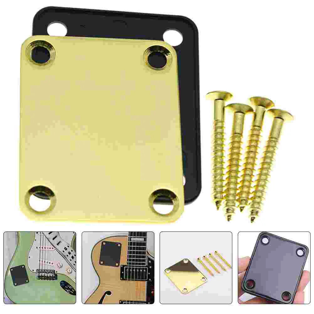 

Neck Plate Guitar Partelectric Bass Replacement Mounting Backscrewsfor