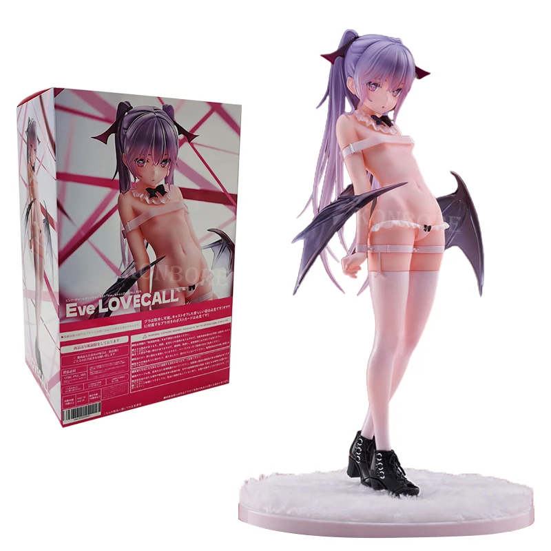 

24cm Pink Charm Rurudo Eve LOVECALL Anime Figure Hayasaka Yui Action Figure Hentaii Figurine Collectible Model Doll Toys Gifts