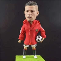 13cm soldier football star statue figures gk ornament birthday christmas gift in stock for fans collection