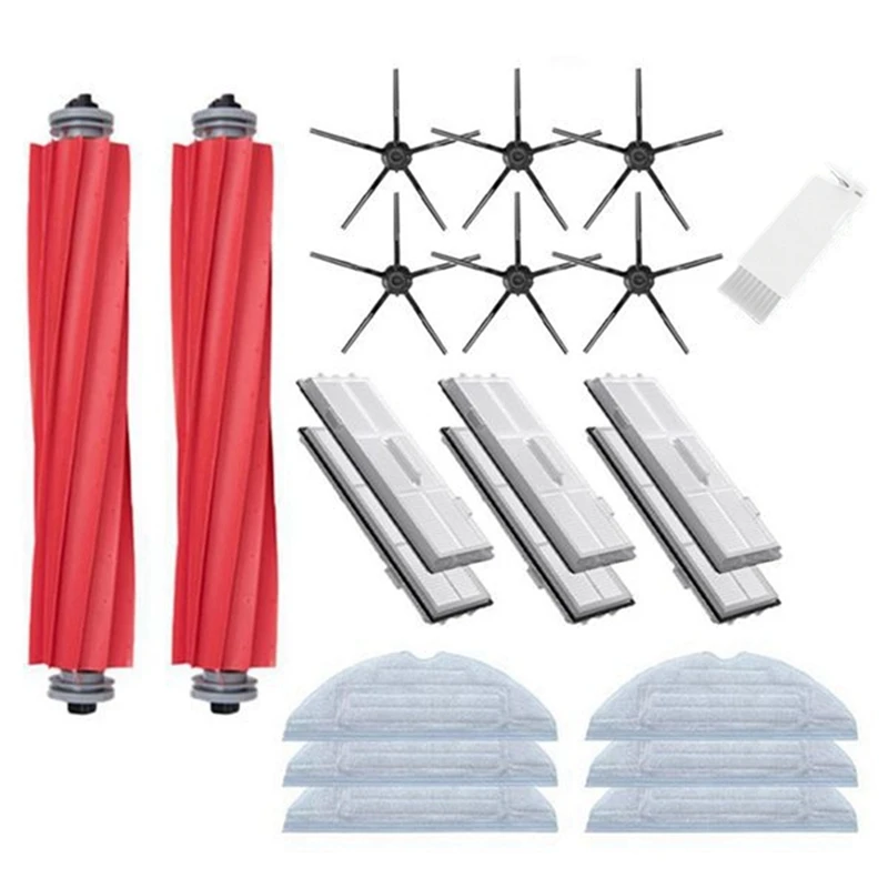 

HOT！-For Xiaomi Roborock S7 S70 S75 S7max S7maxv T7S Plus Main Side Brush Mops Cloths HEPA Filter Vacuum Cleaner Parts