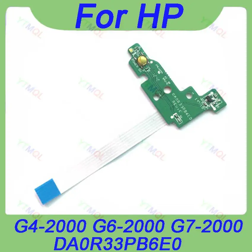

10-20Pcs For HP G4-2000 G6-2000 G7-2000 Papan Tombol Daya dengan Kabel DA0R33PB6E0 Aksesori Perbaikan Laptop
