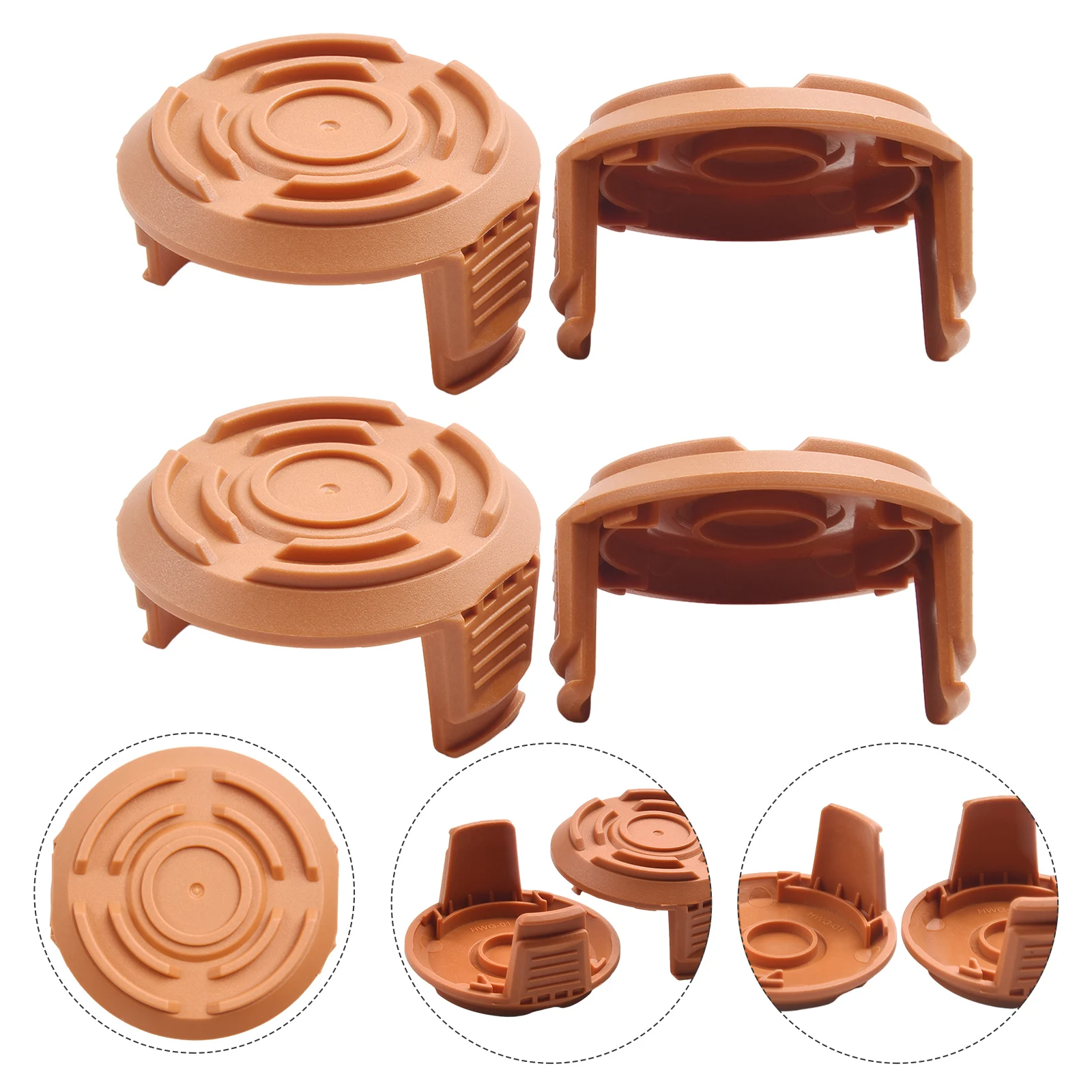 Замена крышки катушки триммера для Worx WA0010 WG150 WG151 WG152 WG153 WG154 WG155 WG156 WG160