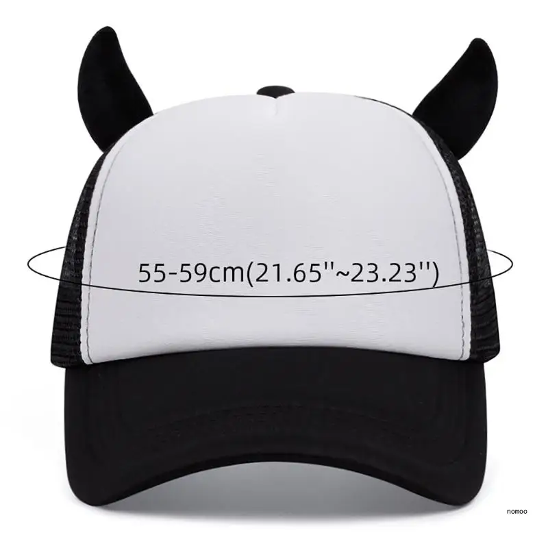 Бейсбольные кепки с рогом дьявола для женщин и мужчин взрослых регулировкой