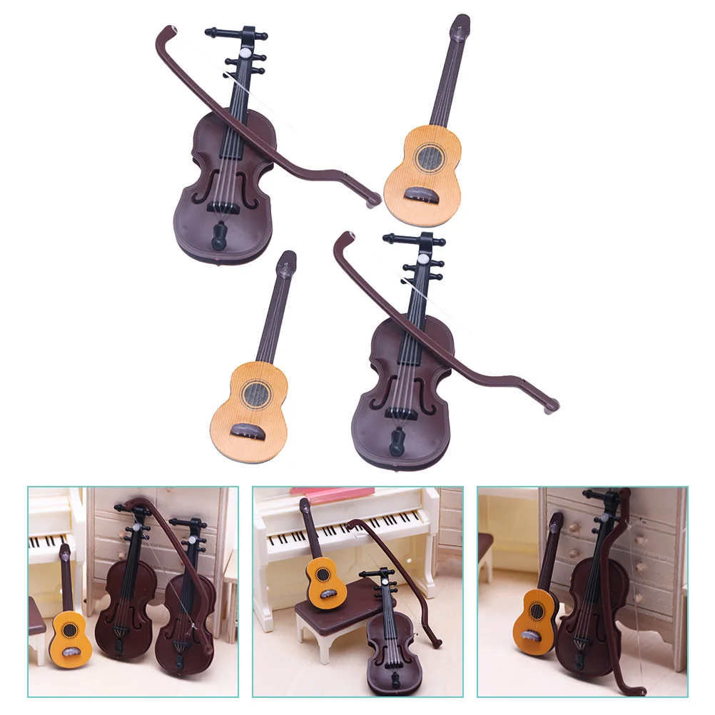 Мини-инструменты имитация музыкальных детских игрушек декоративная модель