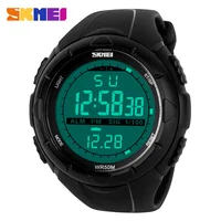 SKMEI Brand LED Digital Mens Military Watch Men Sports Watches 5ATM Swim Climbing Fashion Outdoor Casual Men Wristwatches 1025