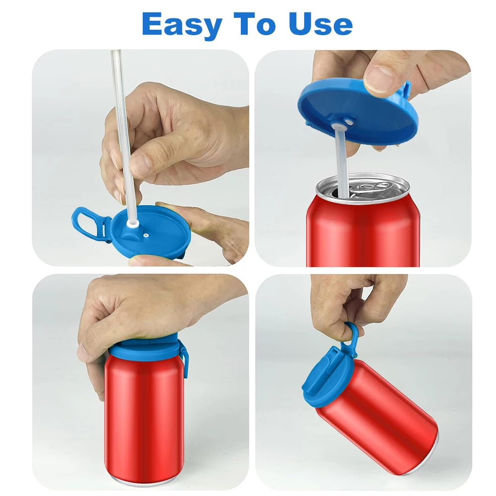 Крышки для банок с газировкой и соломинкой силиконовая крышка напитков