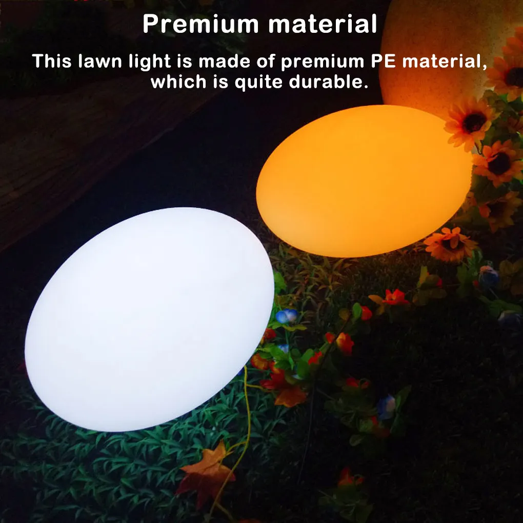 

Patio Light Garden Lamp Yard Lighting Changing Color Outdoor Lantern Household Accessories Landscape Lights 14 20CM