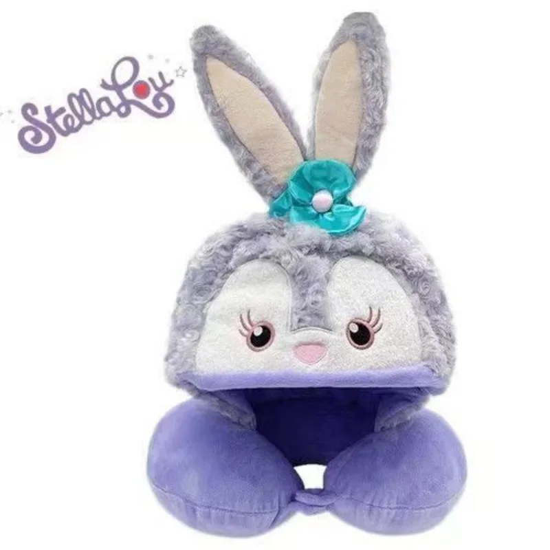 Портативная U-образная подушка для шеи Disney Alien Stitch с мультяшным рисунком