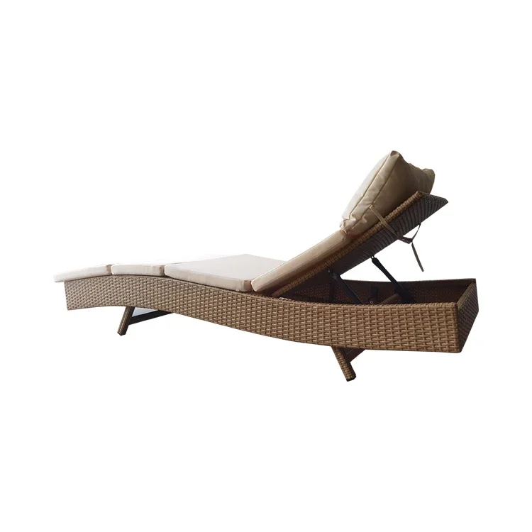 Новый дизайн уличная мебель для отдыха бассейн кровать от солнца шезлонг кушетка
