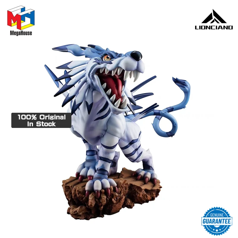 

Оригинальный Искусственный драгоценный камень, 28 см, Digimon Приключения, аниме, Garurumon, коллекционная экшн-фигурка, Игрушечная модель, украшения, подарок для мальчика