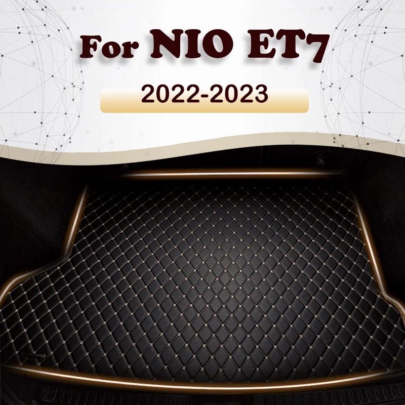 

Коврик для багажника автомобиля для NIO ET7 2022 2023, аксессуары для автомобиля на заказ, украшение интерьера автомобиля