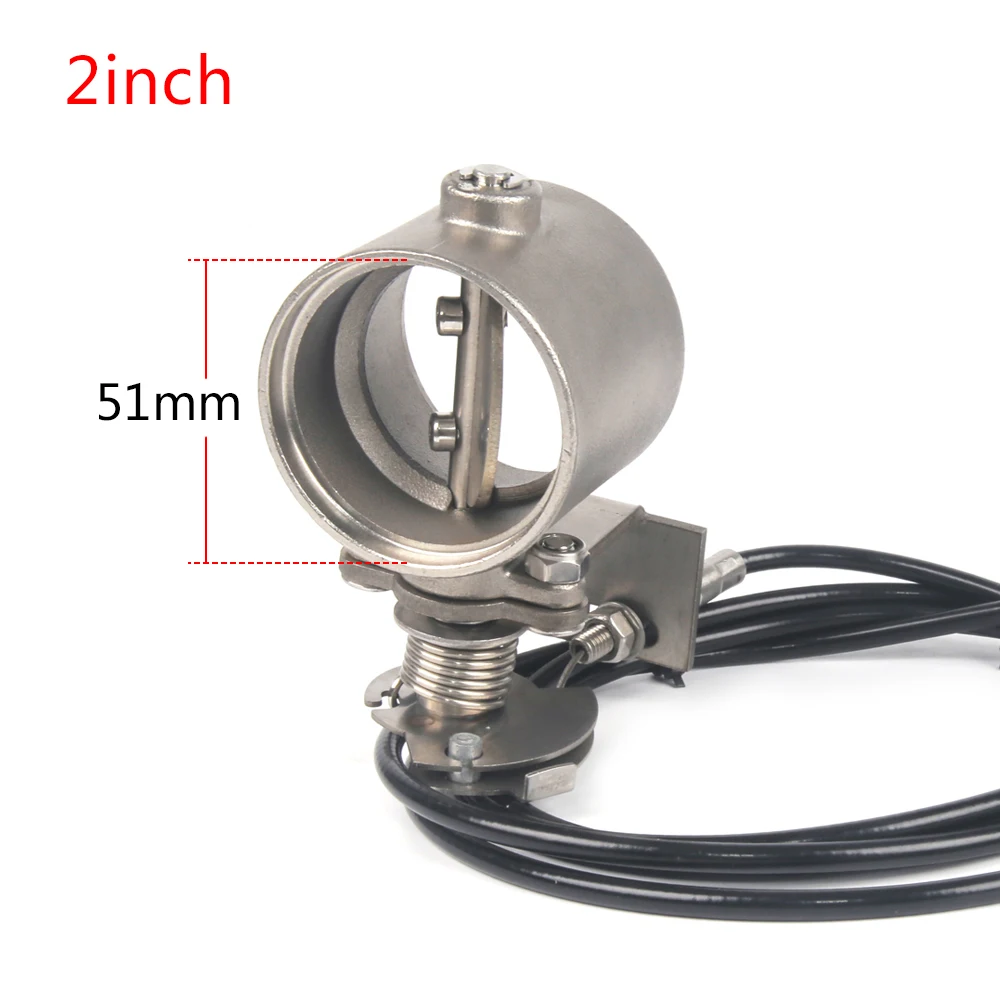 

Клапан Управления Выхлопом Мотоцикла С Ручным Управлением, 2 Дюйма, 51 Мм/2,36 Дюйма, 60 Мм, Регулируемый, Из Нержавеющей С...