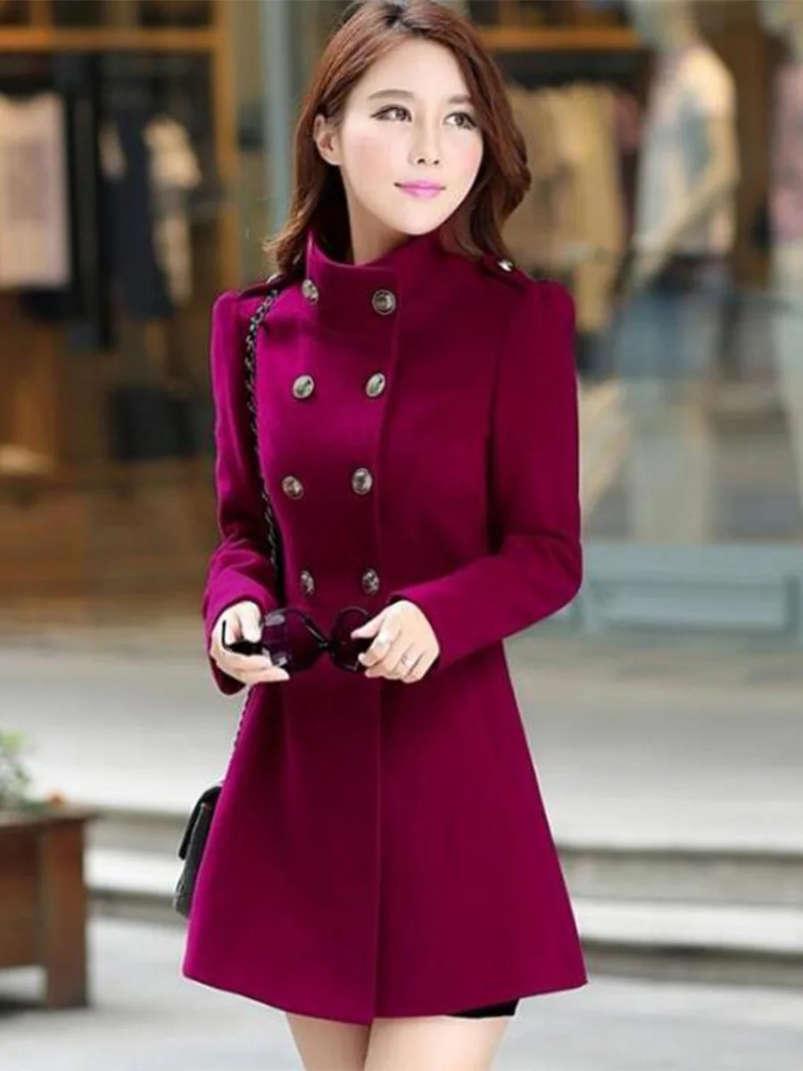 Рисунок 2 - Осенне-зимнее новое шерстяное пальто