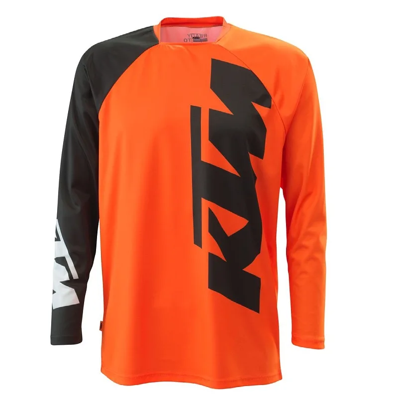 

New K-KTM downhill suit summer off-road motorcycle motorcycle riding suit long-sleeved T-shirt quick-drying and breathable