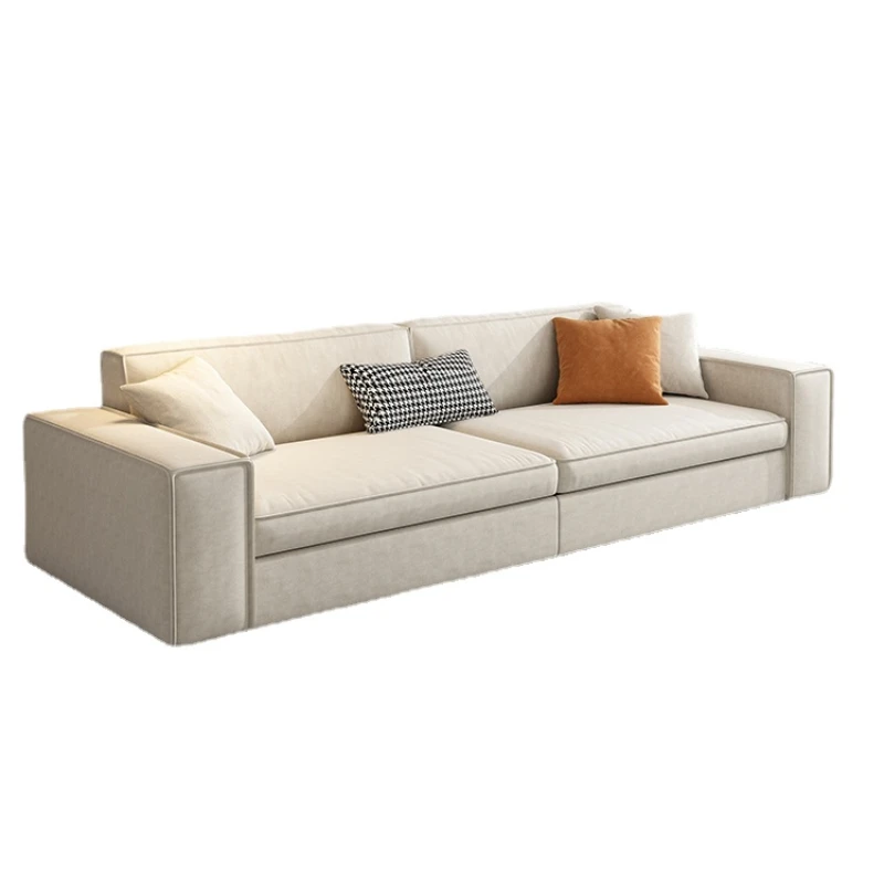 

YY Tofu Block Straight Row Sofa Bed Double Seat Foldable Retractable