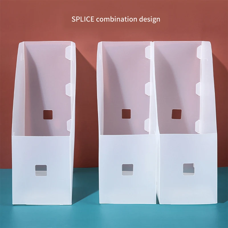 Складная Настольная полка для хранения документов Пластиковая Полка офисные