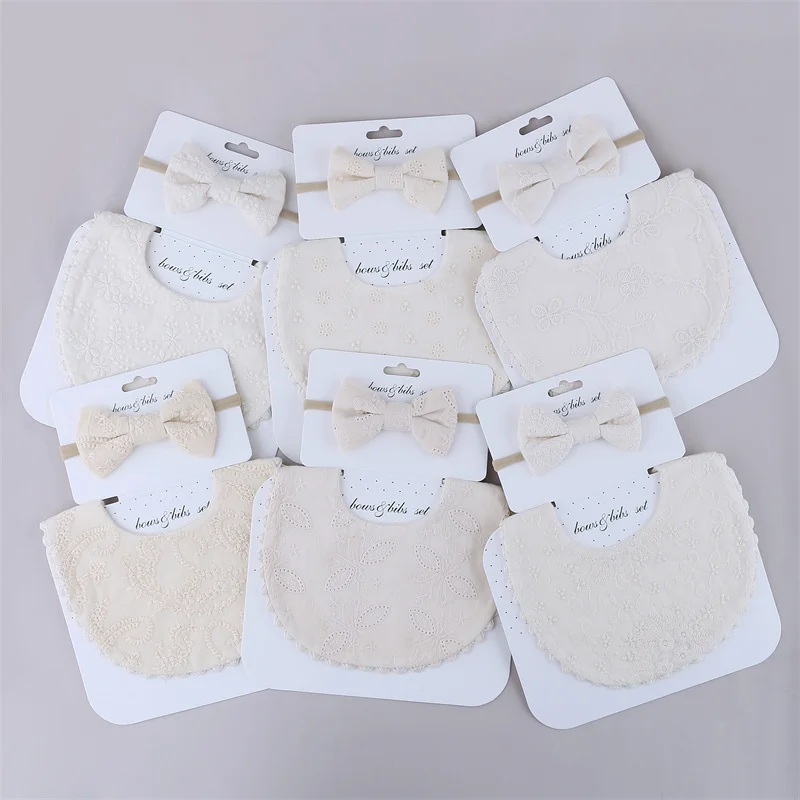 

Newborn Cartoon Burping Cloth Bandana Accessories Infant Feeding Saliva Towel Reusable Baby Bibs Baby Girl Hair Bands For Kids