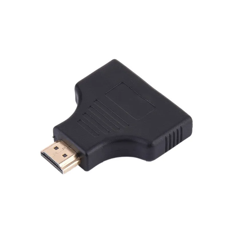 

1080P 1,4 HDMI-совместимый штекер Toapter конвертер DVD аудио для HD ТВ планшета горячая Распродажа e2 гнездо 1 в 2 кабель переключатель сплиттер Ad