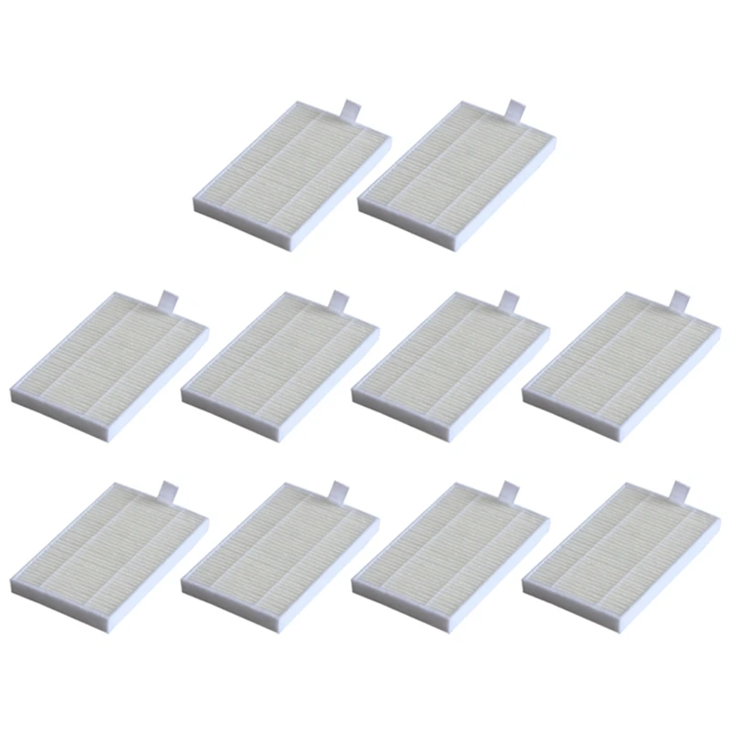 10PCS For LIECTROUX C30B Robot Proscenic 800T 820S Vacuum Cleaner Replacement Accessories HEPA Filter