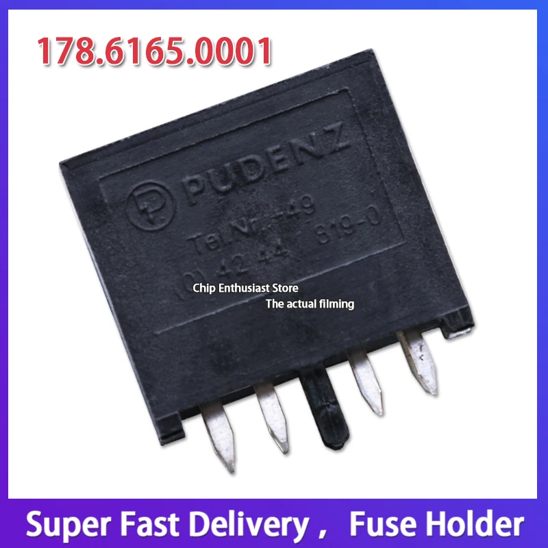 10 шт. 178.6165.0001 держатель предохранителя