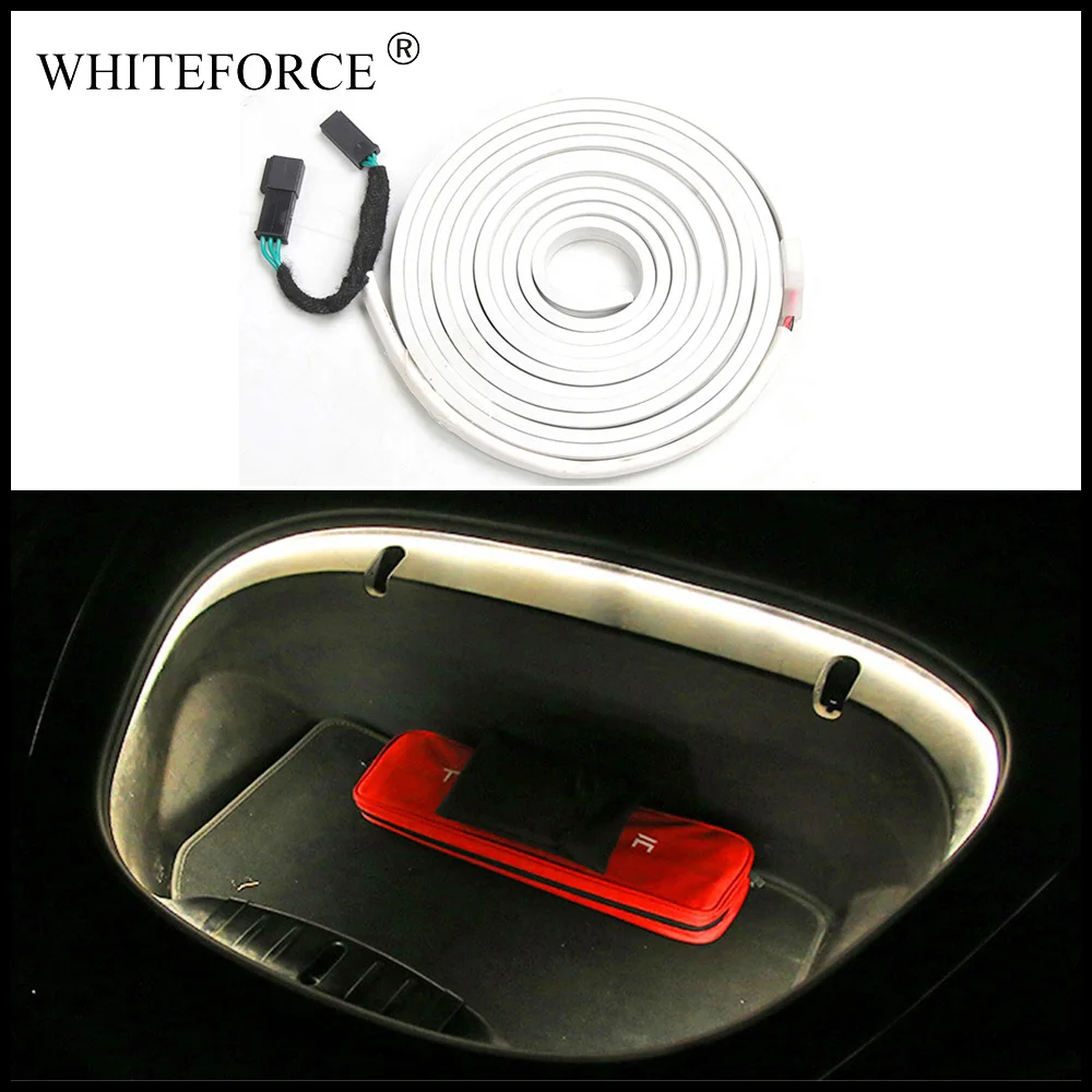

For Tesla Model 3 Non-destructive Installation Front Trunk Ambient Light Original Plug Docking Frunk Brighten LED Strip