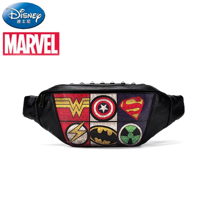 

Disney Marvel New Casual Men's Chest Bag Luxury Brand Men's Waist Bag High Quality Large Capacity Multifunctional Messenger Bag