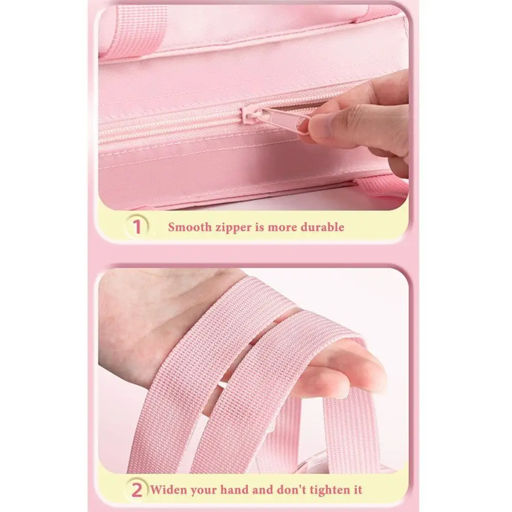 Сумка-тоут из ткани Оксфорд на молнии многофункциональная школьная сумка-тоут