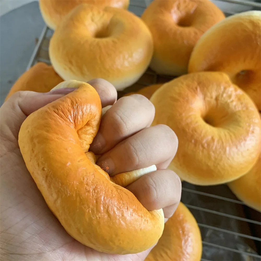 Круглая игрушка Bagel пищевой соус мягкие восстанавливающие форму иглы для хлеба