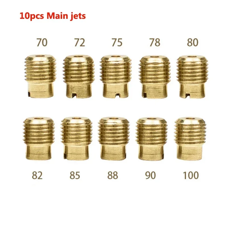 

GX140 GX160 главные струи для Honda GX200 GX390 212cc Mini Bike Go Kart FCR Carb WH100T Scr-100cc главный струйный топливный сопло gicих GX