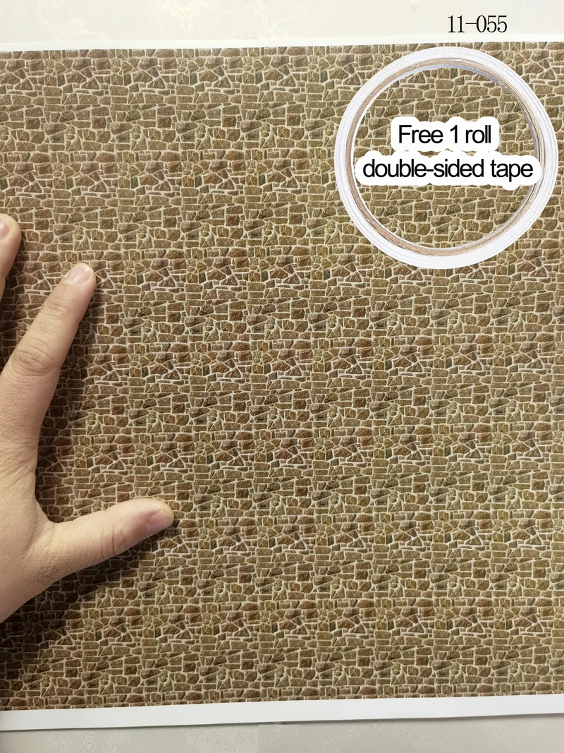 

Двусторонняя бумажная наклейка для пола FunTrying 42х30 см