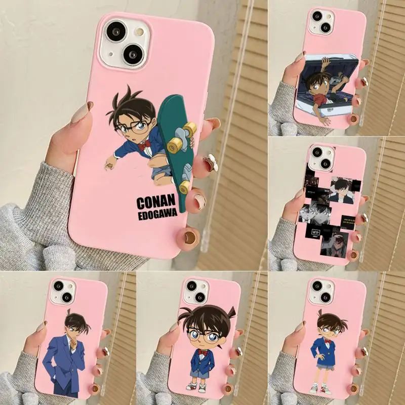 

Anime Detective Conan Phone Case For Iphone 7 8 Plus X Xr Xs 11 12 13 Se2020 Mini Mobile Iphones 14 Pro Max Case