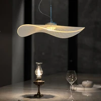 Lotus Leaf Hanging Lamp LED Ceiling Pendant Lights Interior Lighting Fixtures Creative Decoration For Bedroom Living Room Study